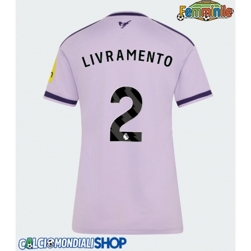 Maglie da calcio Newcastle United Tino Livramento #2 Terza Maglia Femminile 2026-27 Manica Corta